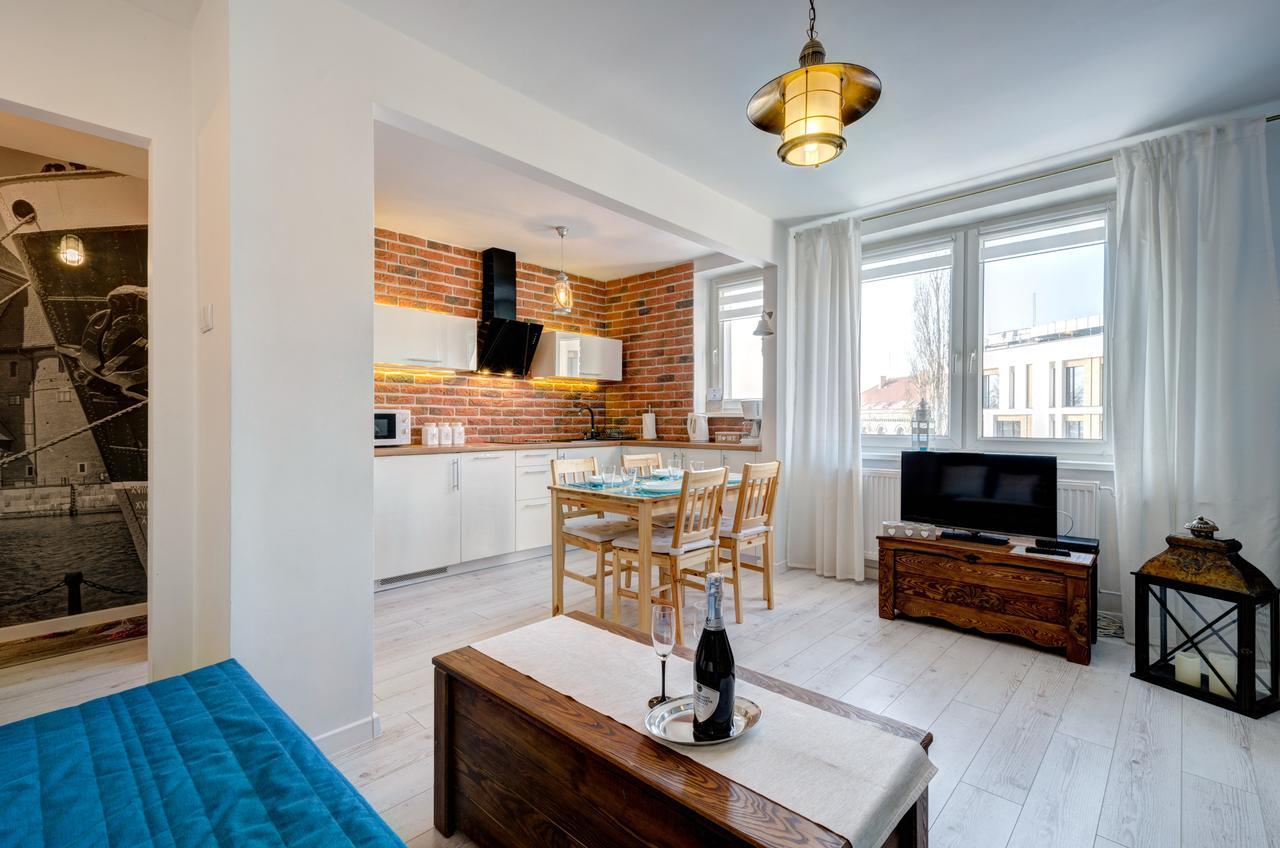 M&A Apartament Przy Kei غدانسك المظهر الخارجي الصورة
